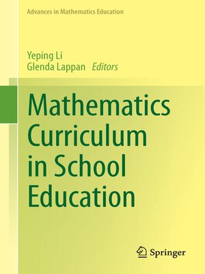 cover image of Mathematics Curriculum in School Education